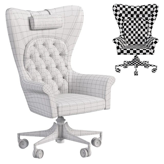 YORK SWIVEL ARMCHAIR by Visionnaire — Скачать