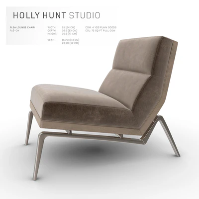 Holly Hunt, Flea Lounge Chair — Download