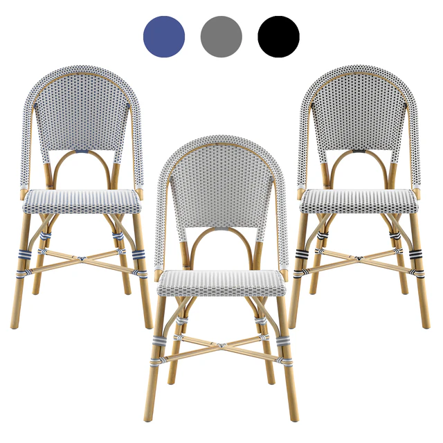 SERENA&LILY Riviera Rattan Dining Side Chair — Скачать