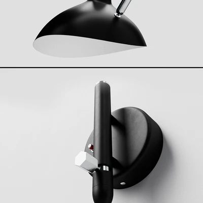Sconce Mouille for 1, 2 and 3 lamps — Ver 3