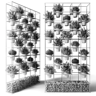 Vertical garden for potted plants — Ver 2