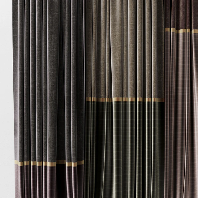 Hadi Curtains 33 Linen and silk velvet curtains — Скачать
