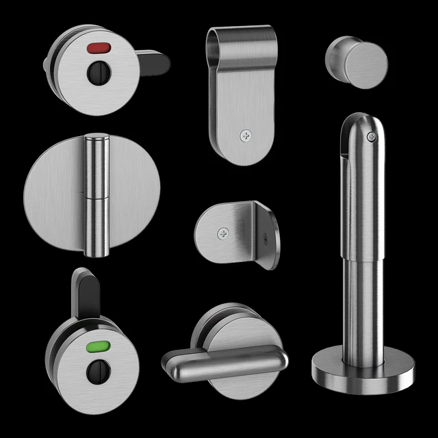 Sanitary partitions for public toilets FunderMax 1 (constructor) — Descargar