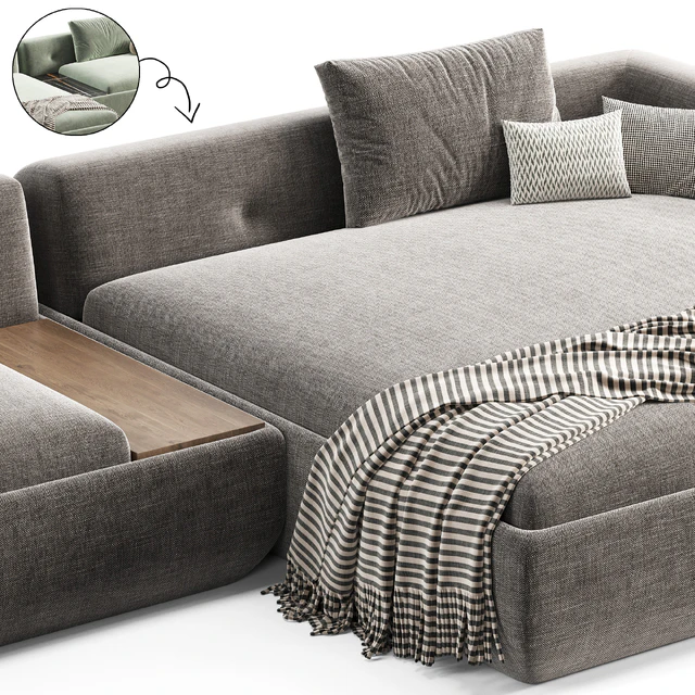 Minotti Supermoon Sofa — Descargar