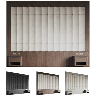 Headboard Soft Fluting — Ver 1