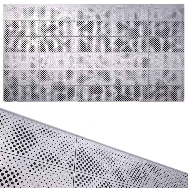 perforated metal panel N2 — Descargar