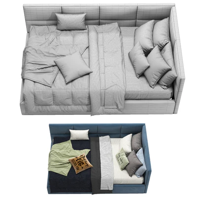 Delhi Single Bed — View 4