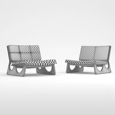 Autoban Sledge Lounge Chair — Ver 4
