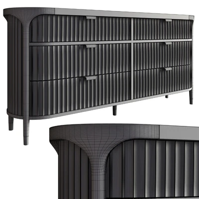 Anthropologie Isla Six-Drawer Dresser — Вид 4