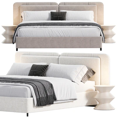Tatlin soft bed By Minotti — Ver 6
