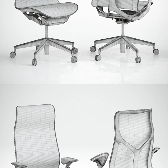 Cosm Chairs High Back — Download