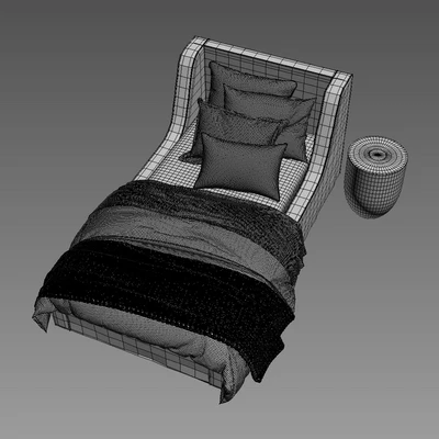 WYNNE SLIPCOVERED BED — Вид 2