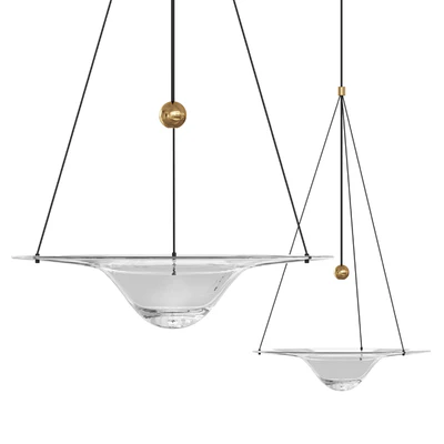CLEPSYDRA Glass chandelier — Ver 1