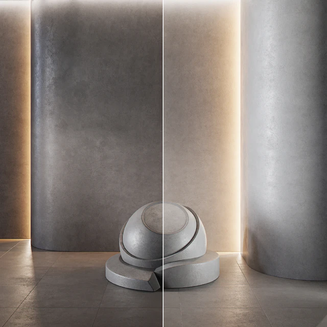 decorative plaster | Concrete set (seamless) | 07 — Descargar