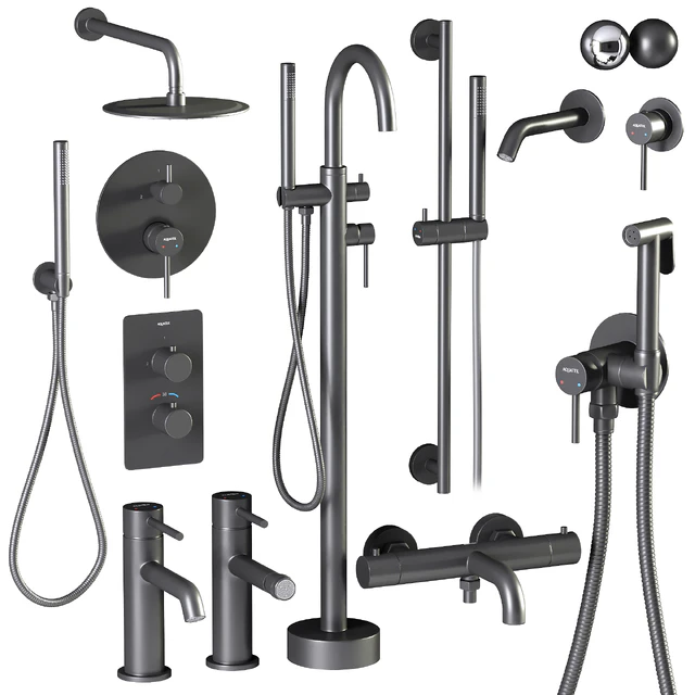 Faucets and showers AQUATEK Europe set 1 — Download