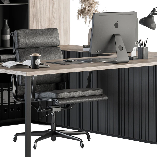 Office Furniture - Manager Set 19 — Скачать