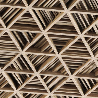 Decor rail triangle n4 / Decor triangles from rails No. 4 — Ver 6