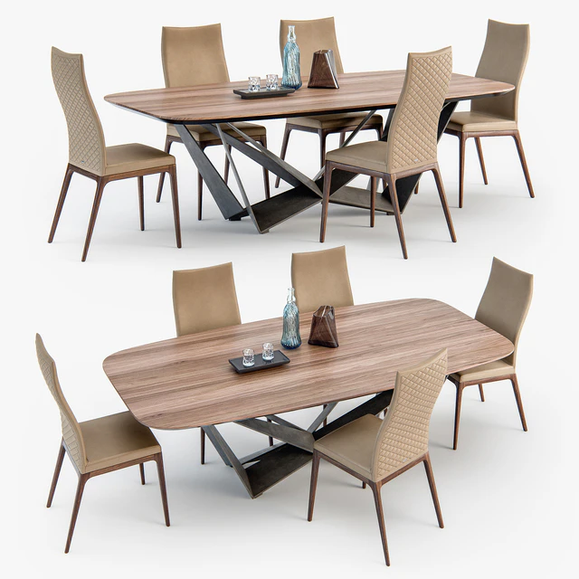Cattelan Italia Arcadia couture chair H Skorpio table — Descargar