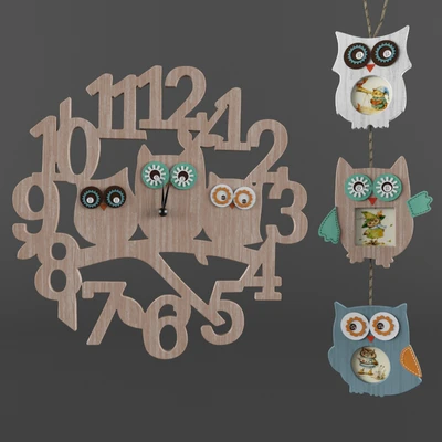 Photo frames and clocks Sovushki — Ver 3