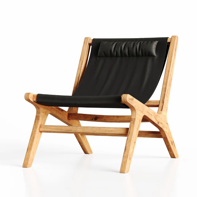 Nairobi Garden Armchair Wood No3 — Скачать