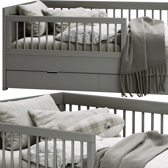 Childroom LIT ENFANT VIVIEN GRIS — Descargar