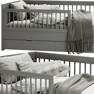 Childroom LIT ENFANT VIVIEN GRIS — Ver 5