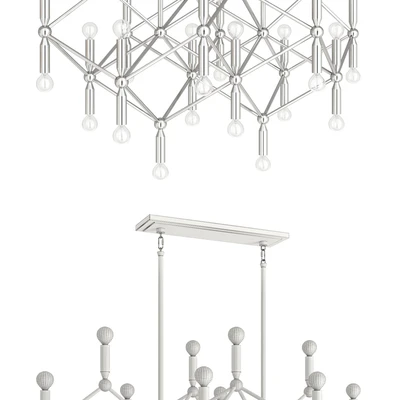 Chandelier Robert Abbey Z399 — Ver 3