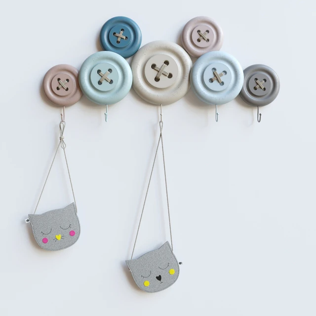 Kare Design Knobs Hook with kids bag — Скачать