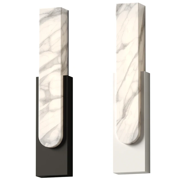 Elvi Home - Marta Marble Wall Lamp — Descargar