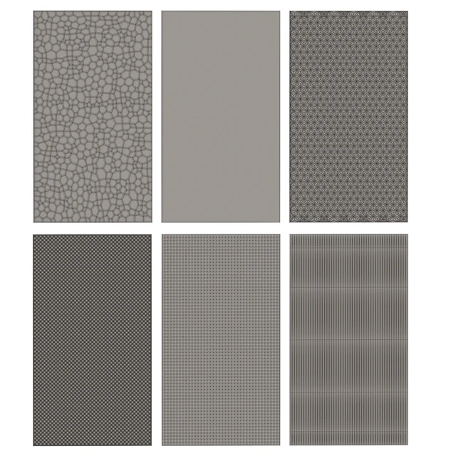 Decorative glass partition 01 — Descargar