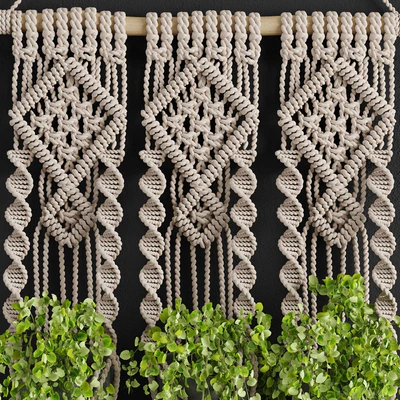Macrame Planter — Ver 4