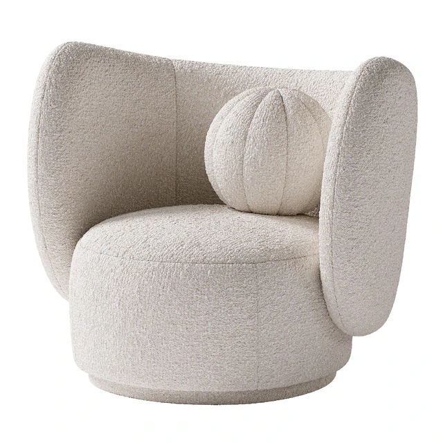 Rico Lounge Chair with Swivel Base — Descargar