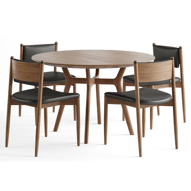 Ronu Chair. Trips Dining Table — Descargar