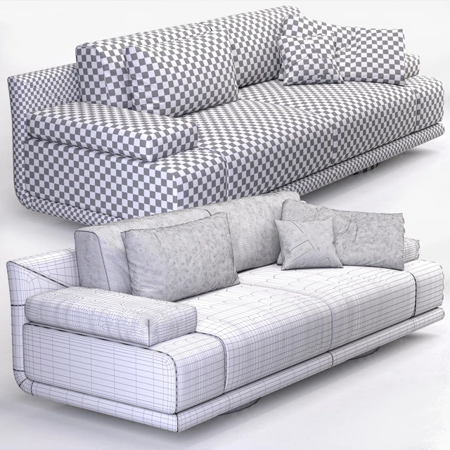 Fendi Artu 3seater sofa — Descargar