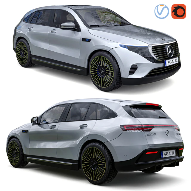 Mercedes Benz EQC 400 — Скачать
