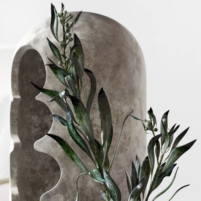 Decorative Set 017 with reliefs and olyve — Descargar