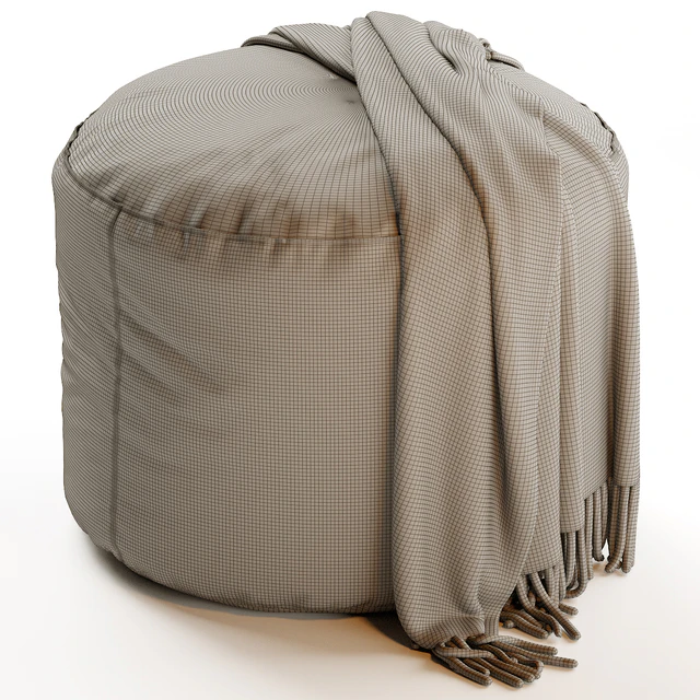 ANYWHERE IVORY POUF — Descargar