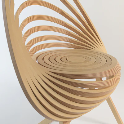 Стул Fauteuil Octave by Estampille 52 — Вид 3