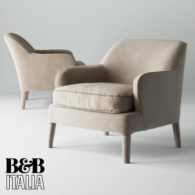Armchair MAXAlTO B&B Italia FEBO — Скачать