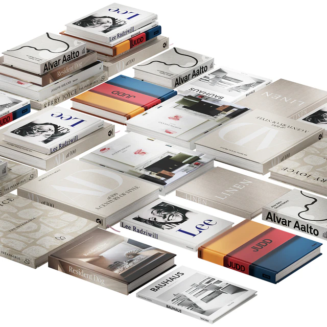 030 Decorative books set 01 neutral 00 — Скачать