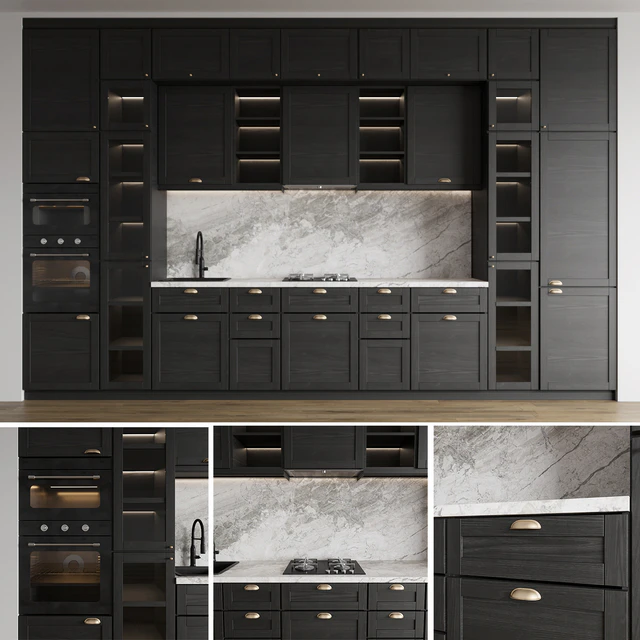 Modern kitchen IKEA LERHUTTAN — Descargar