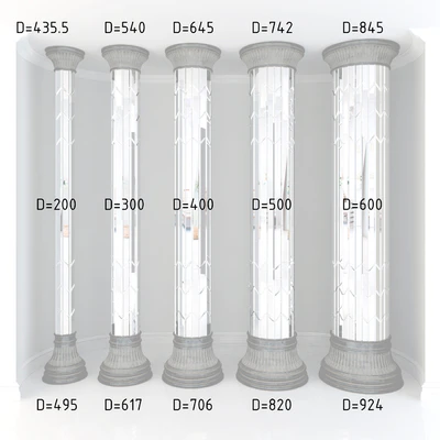ROUND COLUMN — Вид 3