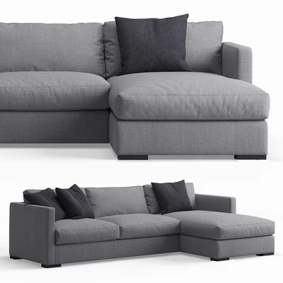 Belmon Corner Sofa by Meridiani — Ver 3