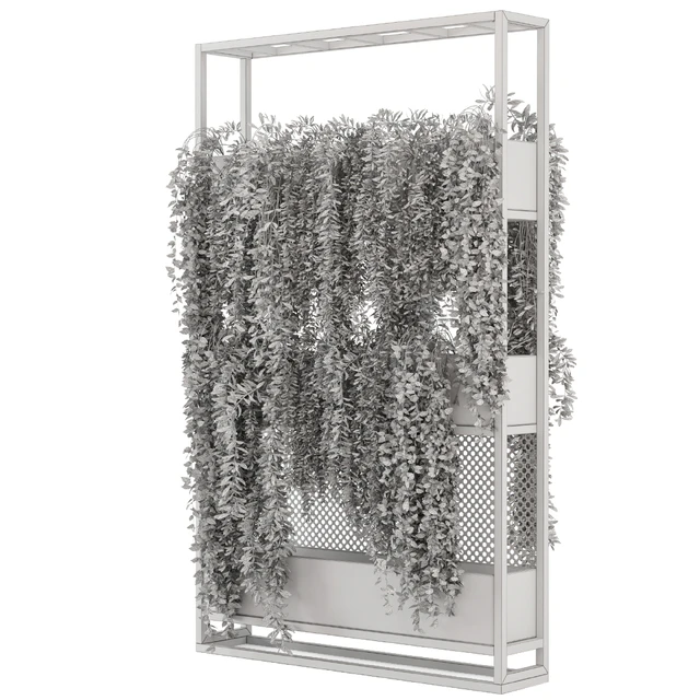 Indoor Hanging Plants in Metal Stand - Set 100 — Descargar
