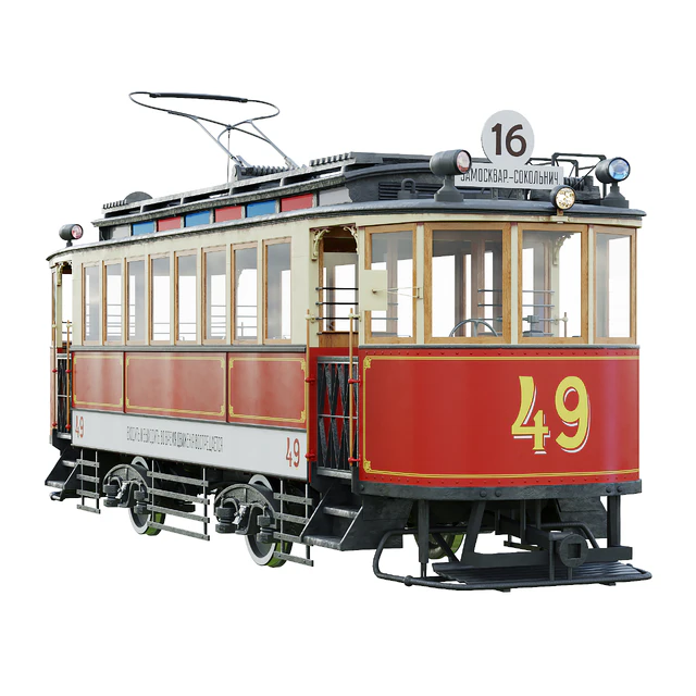 Tram car Putilovsky plant — Descargar