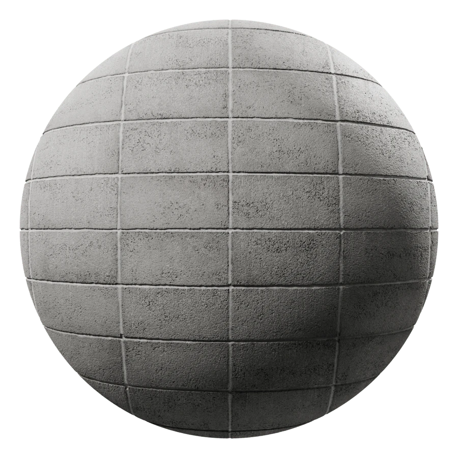 concrete blocks standard stacked 001 — Descargar