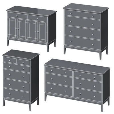 IDANÄS IKEA Chest of drawers — Ver 2