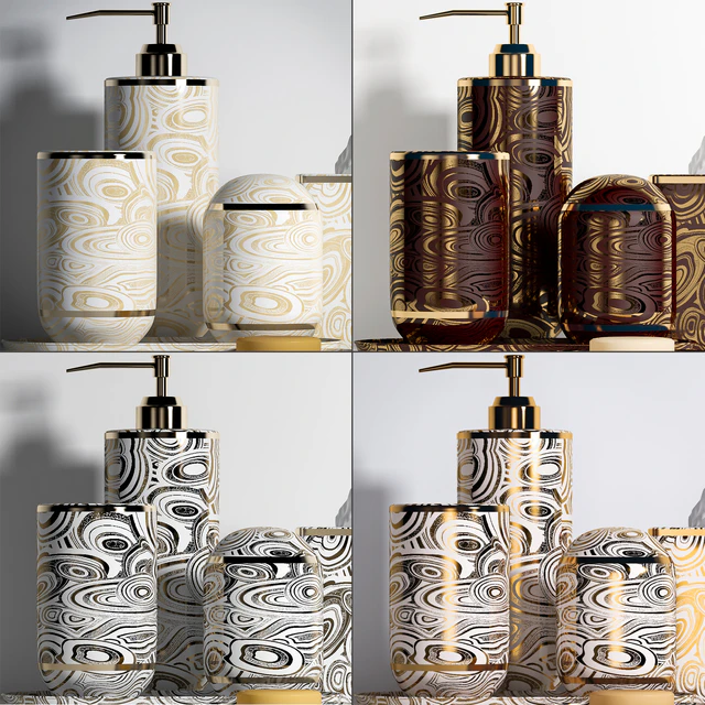 BATH ACCESSORIES SET 5 — Descargar