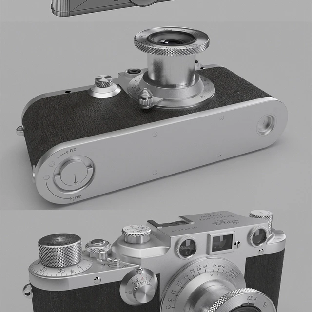 Вазы и фотоаппарат Leica — Скачать
