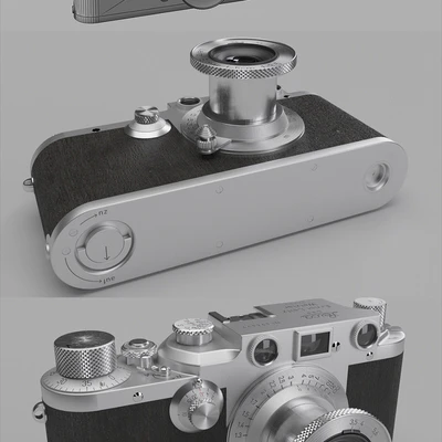 Вазы и фотоаппарат Leica — Вид 3